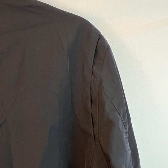 The Kooples - Men's Lightweight Twisted Bomber - Nylon & Leather - 80% OFF SALE! - Picture 6 of 10